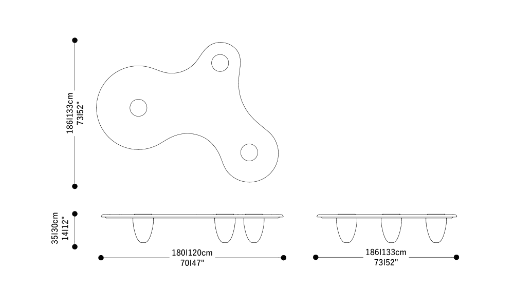 Imagen de las dimensiones principales del producto